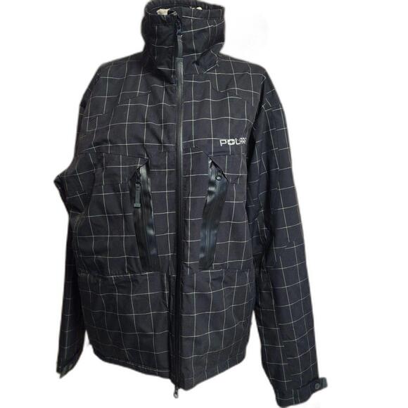 EUC worn once PUre Polaris mens winter jacket coat L lots of pockets - Picture 1 of 11